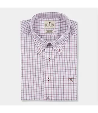 GenTeal Apparel Tattersall Cotton Sport Shirt