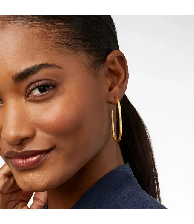 Julie Vos Ivy Medium Hoop Earrings