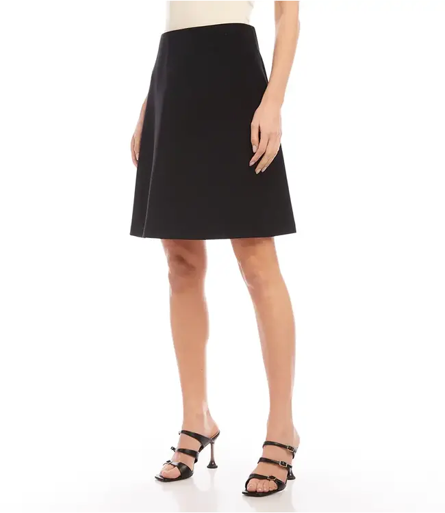 Karen Kane Black Bias Cut Skirt