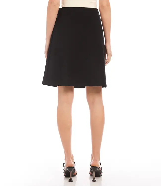 Karen Kane Black Bias Cut Skirt