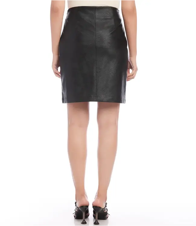 Karen Kane Vegan Leather Skirt