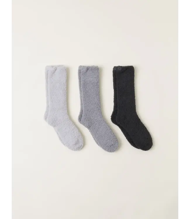 Barefoot Dreams 3 Pair Sock Set