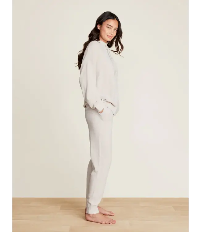 Barefoot Dreams CozyChic Ultra Lite Funnel Neck Hooded Pullover