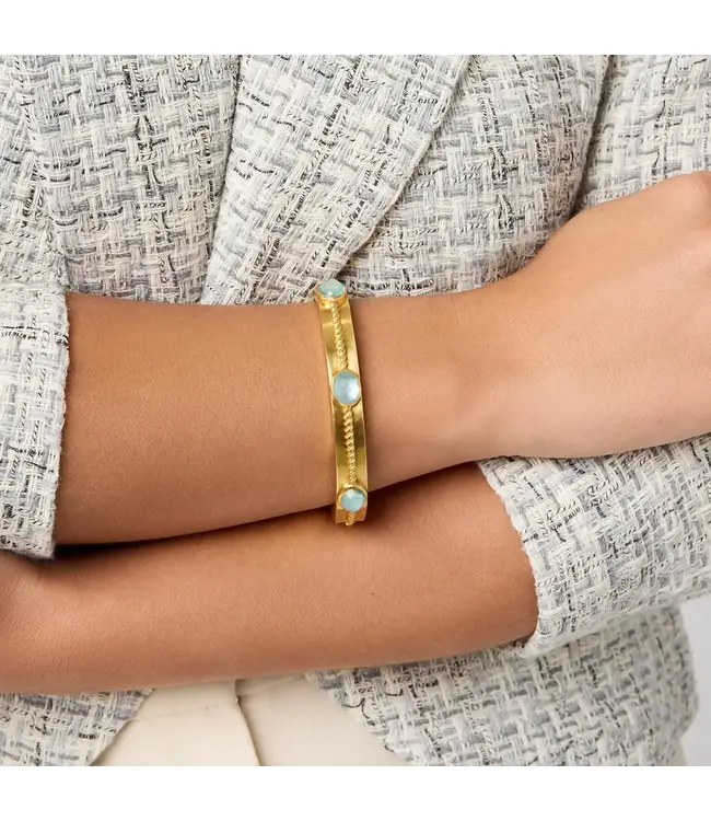 Julie Vos Nassau Stone Hinge Bangle