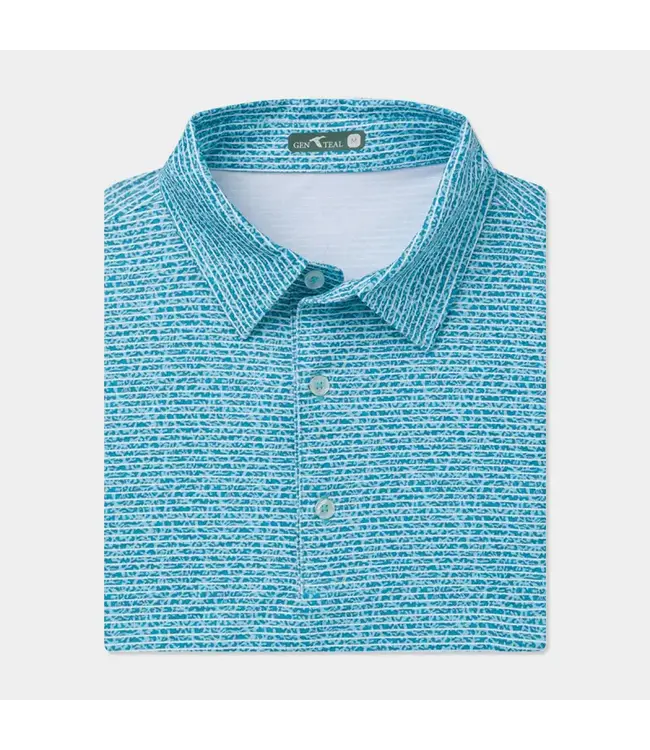 GenTeal Apparel brrrº Printed Performance Polo