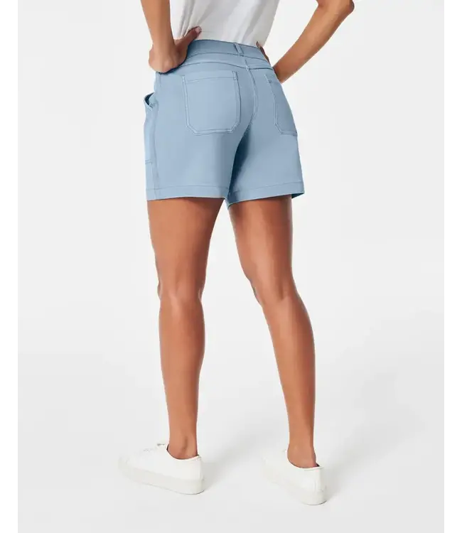 Spanx 6" Stretch Twill Shorts
