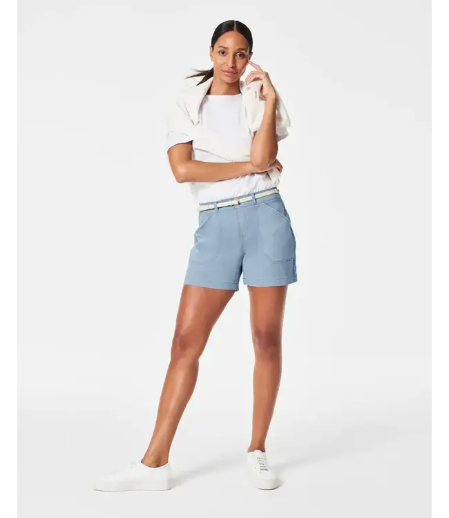 Spanx 6" Stretch Twill Shorts