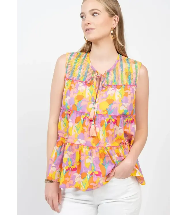 Ivy Jane Running Stitched Top