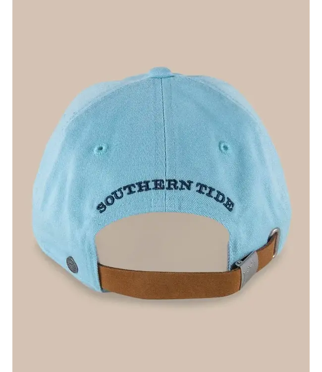 Southern Tide Mini Skipjack Leather Strap Hat