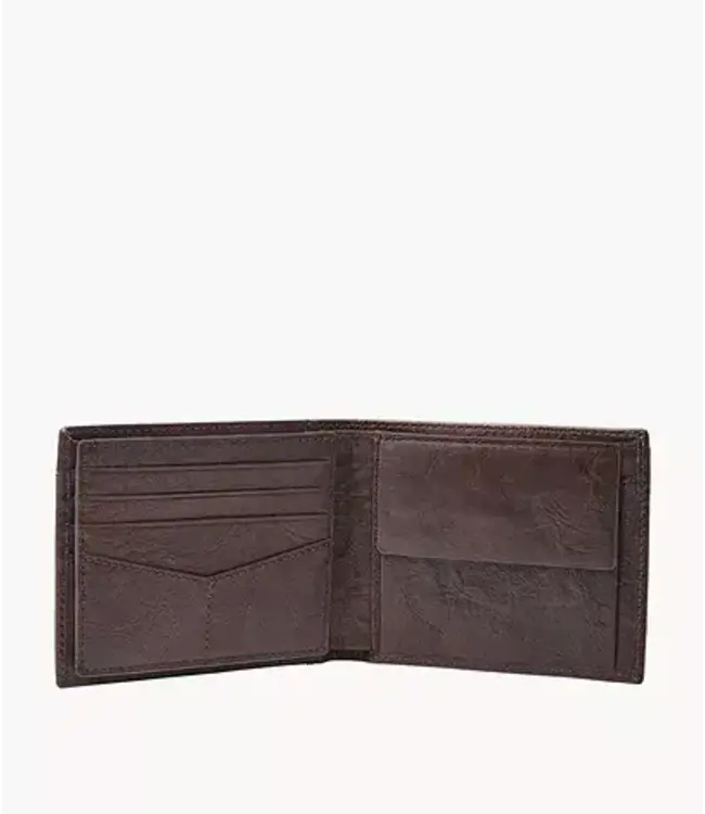 Fossil Neel LG Coin Pocket Bifold Wallet