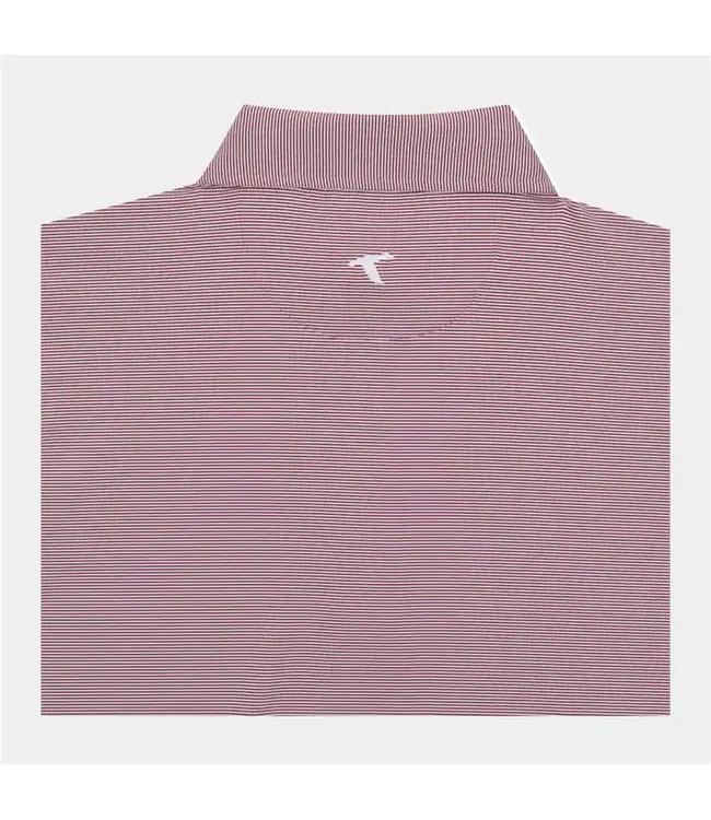 GenTeal Apparel Mississippi State Club Pinstripe Performance Polo