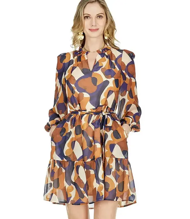 Jade Melody Tam Tiered Dress