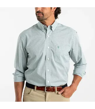 Duck Head Langley Plaid Performance Poplin Sport Shirt