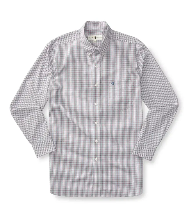 Duck Head Langley Plaid Performance Poplin Sport Shirt