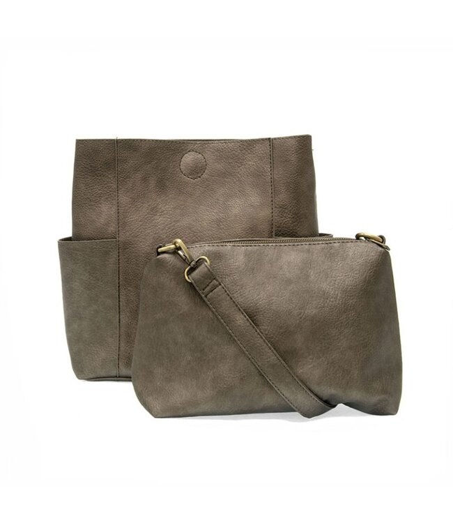 Joy Susan Kayleigh Side Pocket Bucket Bag