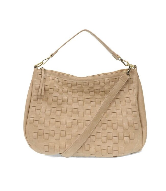 Joy Susan Kali Woven Slouchy Hobo Handbag