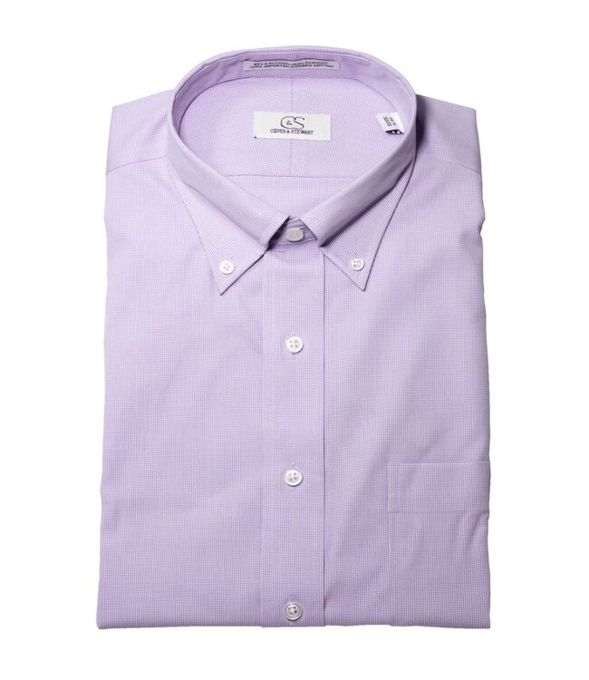 Cooper & Stewart The Aberdeen Mini Houndstooth Dress Shirt