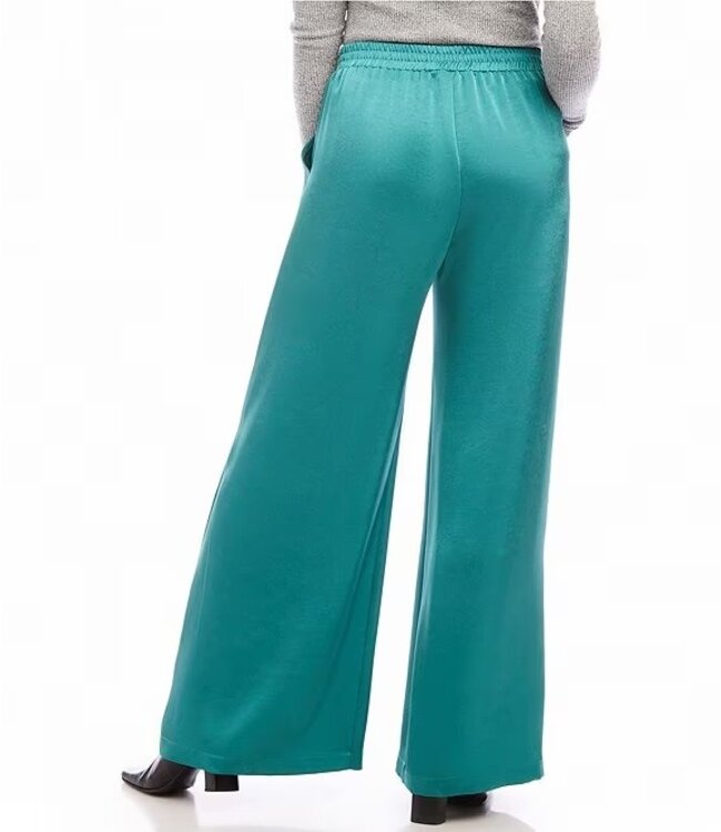Karen Kane Satin Wide Leg Pants