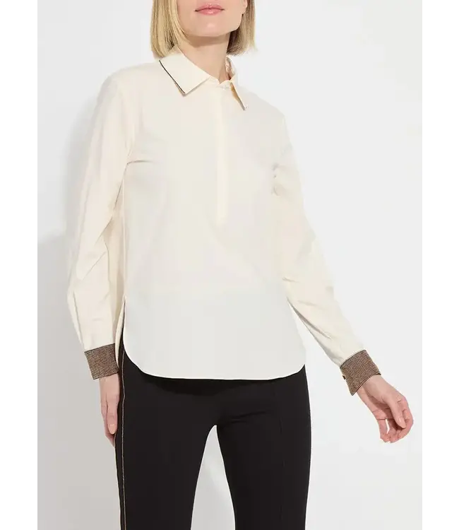 Lyssé Jamie Micro Beaded Shirt