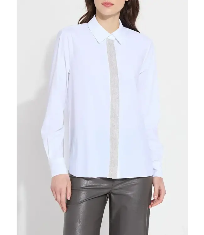 Lyssé Connie Micro Beaded Shirt