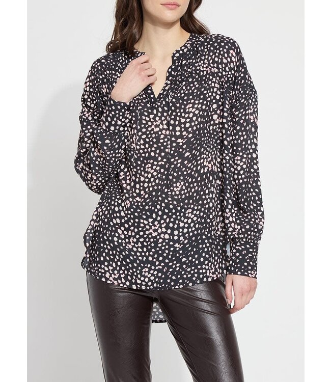 Lyssé Lara Drawstring Pull on Blouse