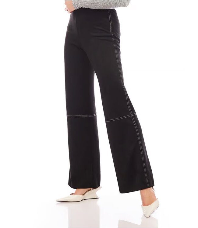 Karen Kane Faux Suede Stitch Pants