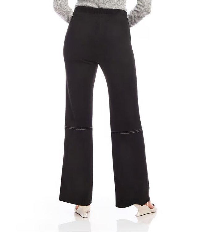 Karen Kane Faux Suede Stitch Pants