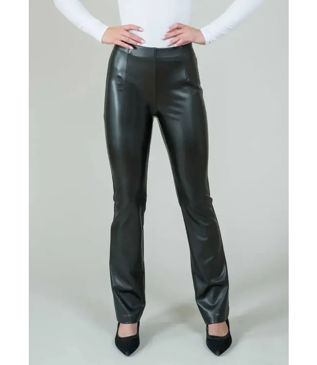 Lisette Verona Pleather 30" Mini Flare Pant