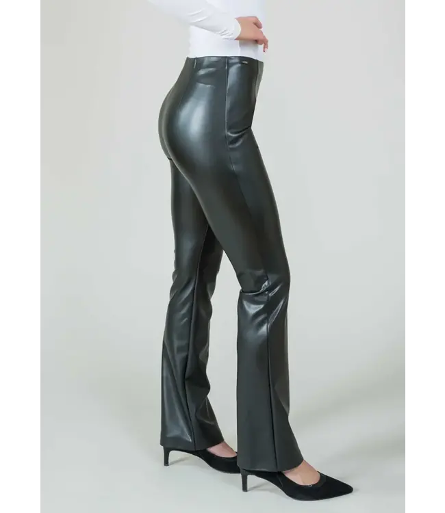 Lisette Verona Pleather 30" Mini Flare Pant
