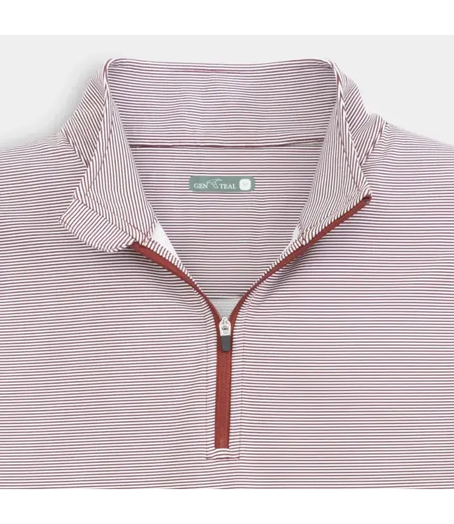 GenTeal Mississippi State Pinstripe Venture Performance Quarter-Zip