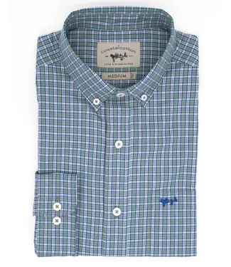 Coastal Cotton Performance Woven Shirt
