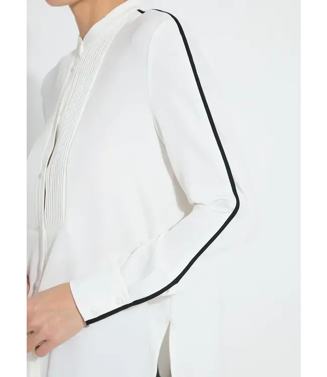 Lyssé Josephine Tuxedo Shirt