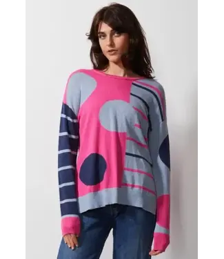 Zaket & Plover Spot on Stripes Sweater