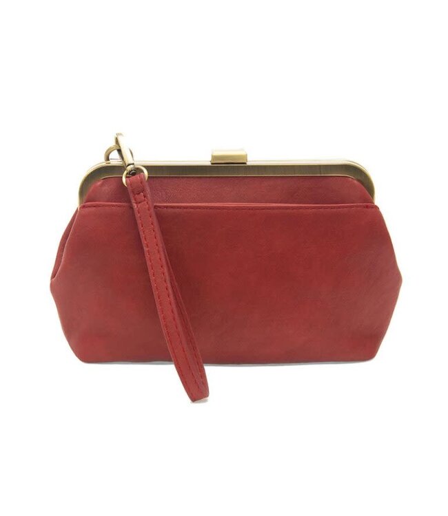 Joy Susan Vivie Frame Lock Convertible Wristlet & Wallet