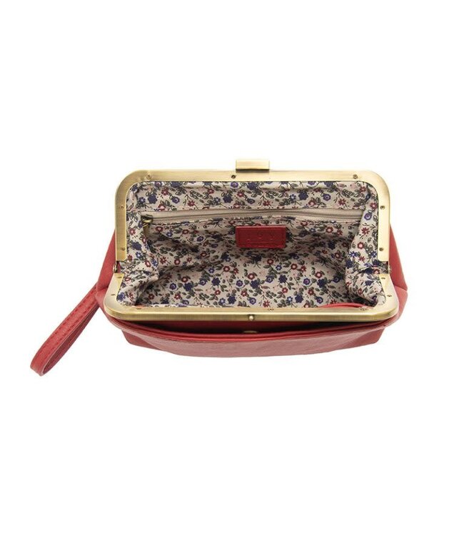 Joy Susan Vivie Frame Lock Convertible Wristlet & Wallet