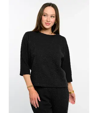 Uncle Frank Quilted Knit Top