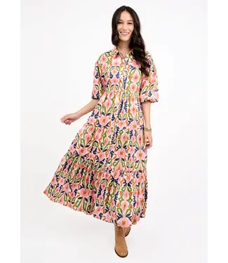 Uncle Frank Tiered Shirt Dress