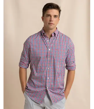Southern Tide brrr°® Intercoastal Haywood Plaid Sport Shirt