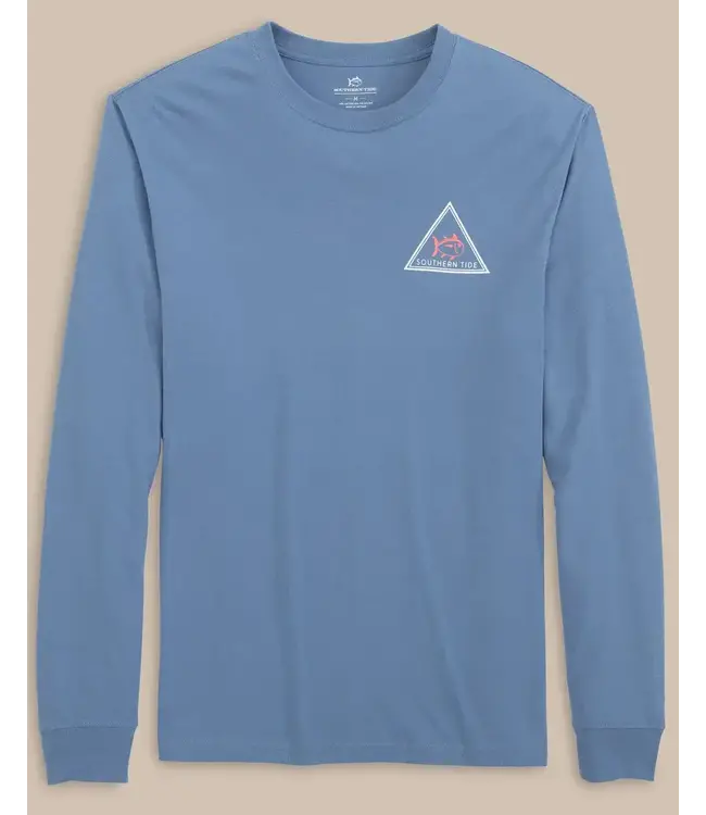 Southern Tide Retrowave Channel Markers Long Sleeve T-Shirt