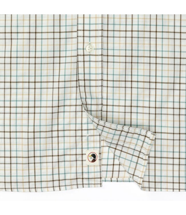 Duck Head Joyner Plaid Cotton Twill Sport Shirt