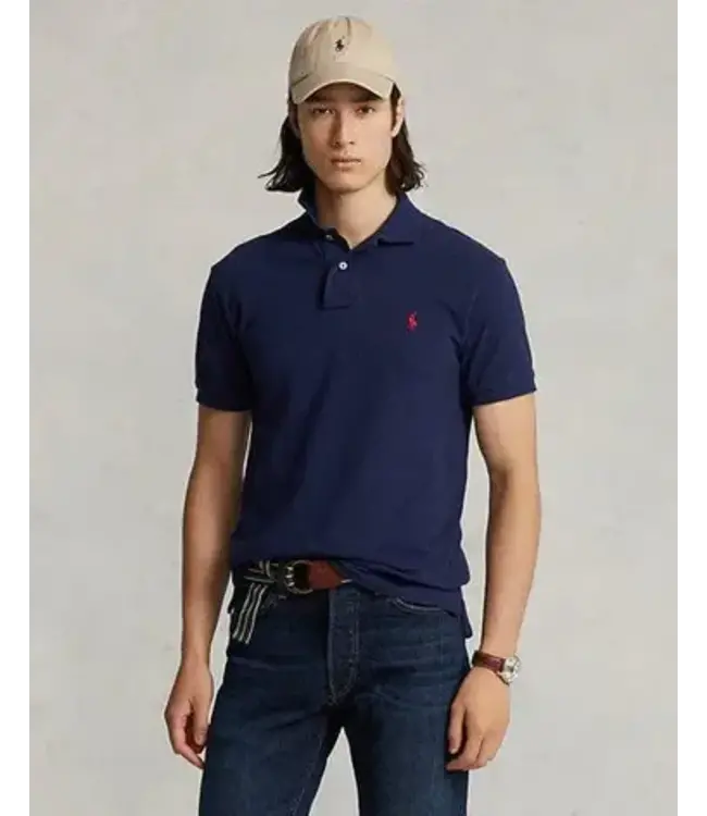 PRL Core Replenished Solid Mesh Polo Shirt