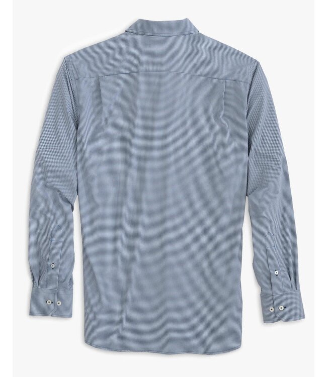 Southern Tide Micro Gingham brrr Intercoastal Sport Shirt
