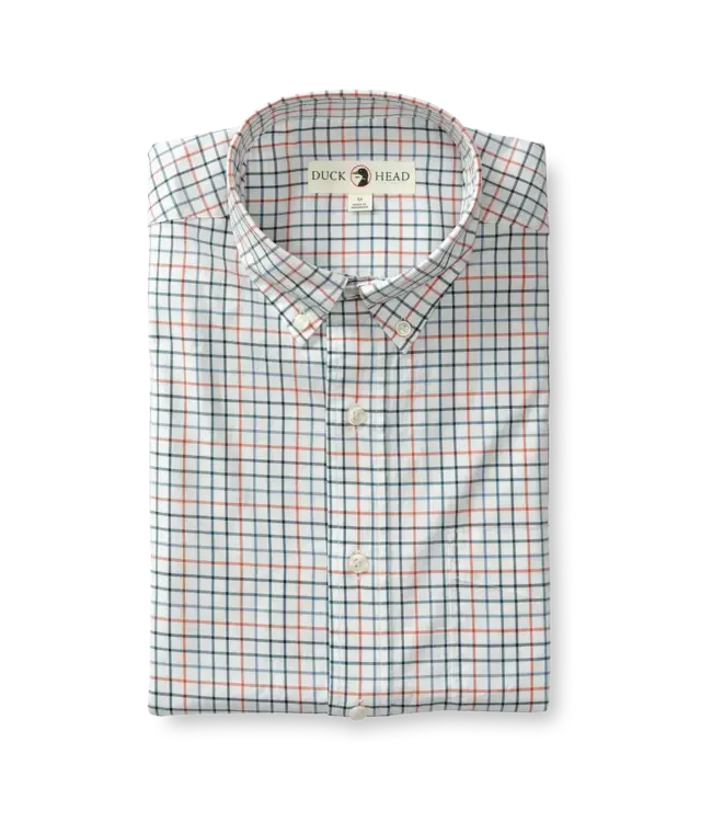 Duck Head Joyner Plaid Cotton Twill Sport Shirt