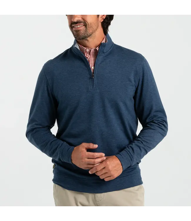 Duck Head LS Dunmore Performance 1/4 Zip Pullover
