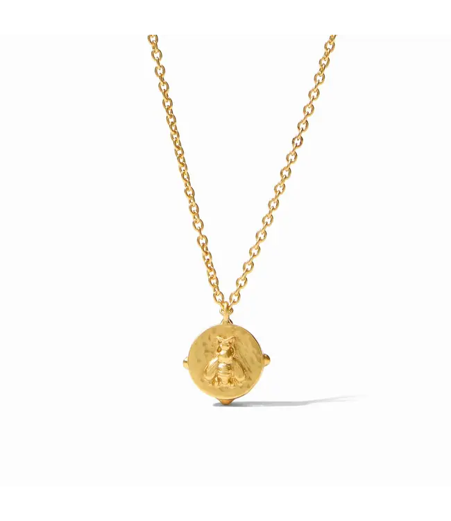 Julie Vos Honeybee Solitaire Necklace