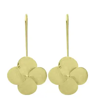 Sheila Fajl Flower Drop Earrings