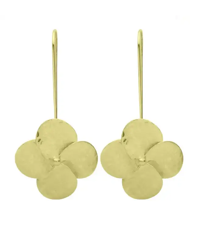 Sheila Fajl Flower Drop Earrings