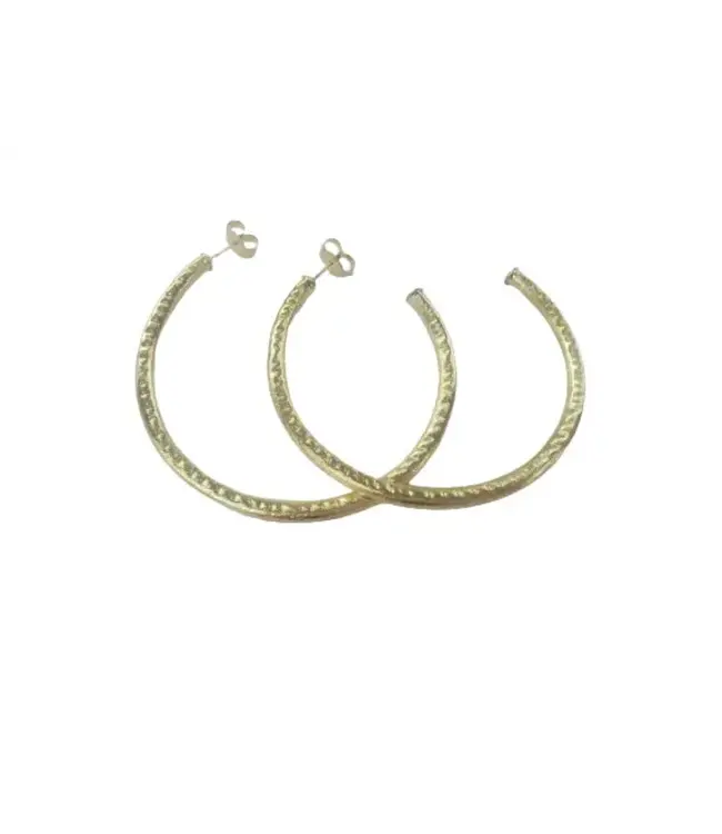 Sheila Fajl Hammered Everybody's Favorite Hoop Earrings