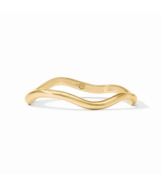 Julie Vos Gold Wave Bangle