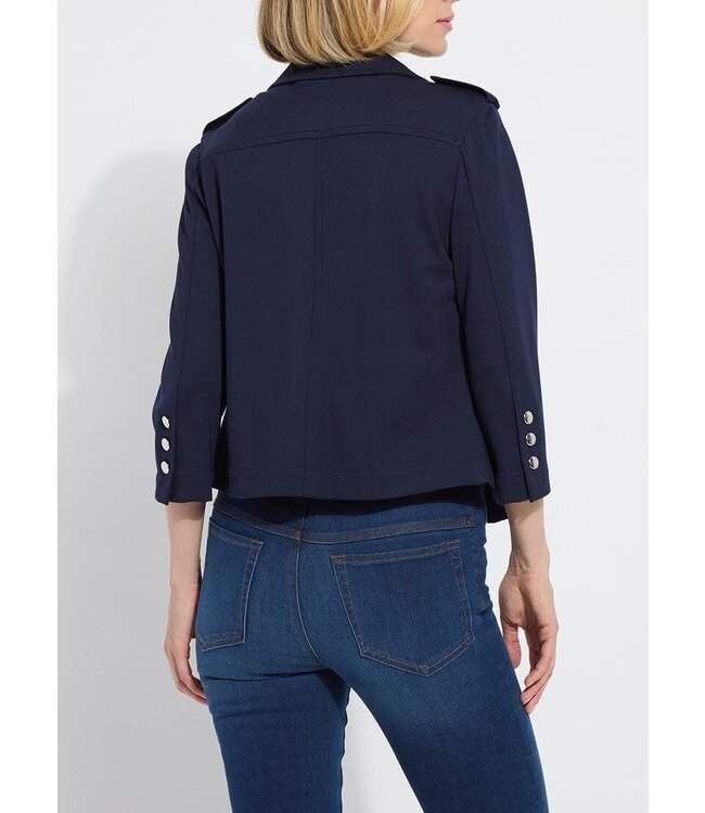 Lyssé Veronica Ponte Crop Blazer